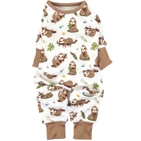 Soft Dog Pajamas (Color: Sloths, size: medium)